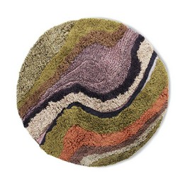 Overview image: Round tufted rug (150)