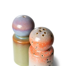 Overview second image: 70's ceramics, peper&salt jar