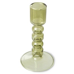 Overview second image: glass candle holder