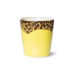 Overview image: 70's Ceramic coffee mug