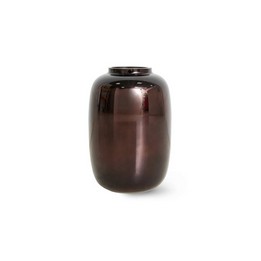 Overview image: Brown chrome vase